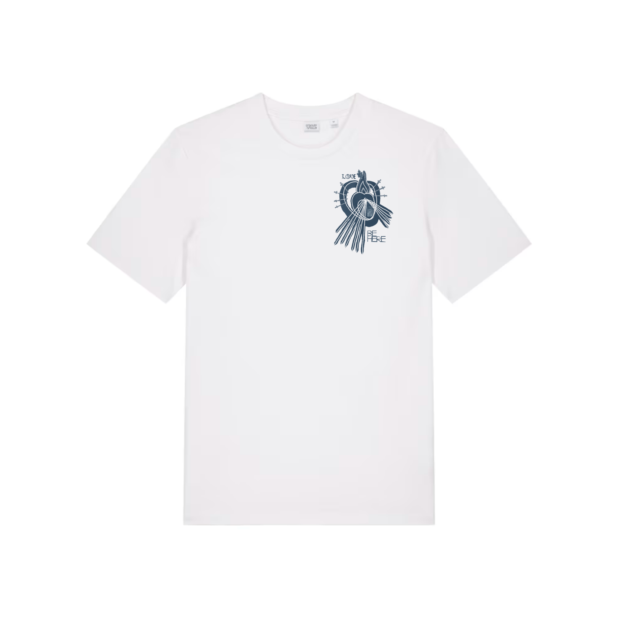 LOVE BE HERE Creator Midweight Organic Tee