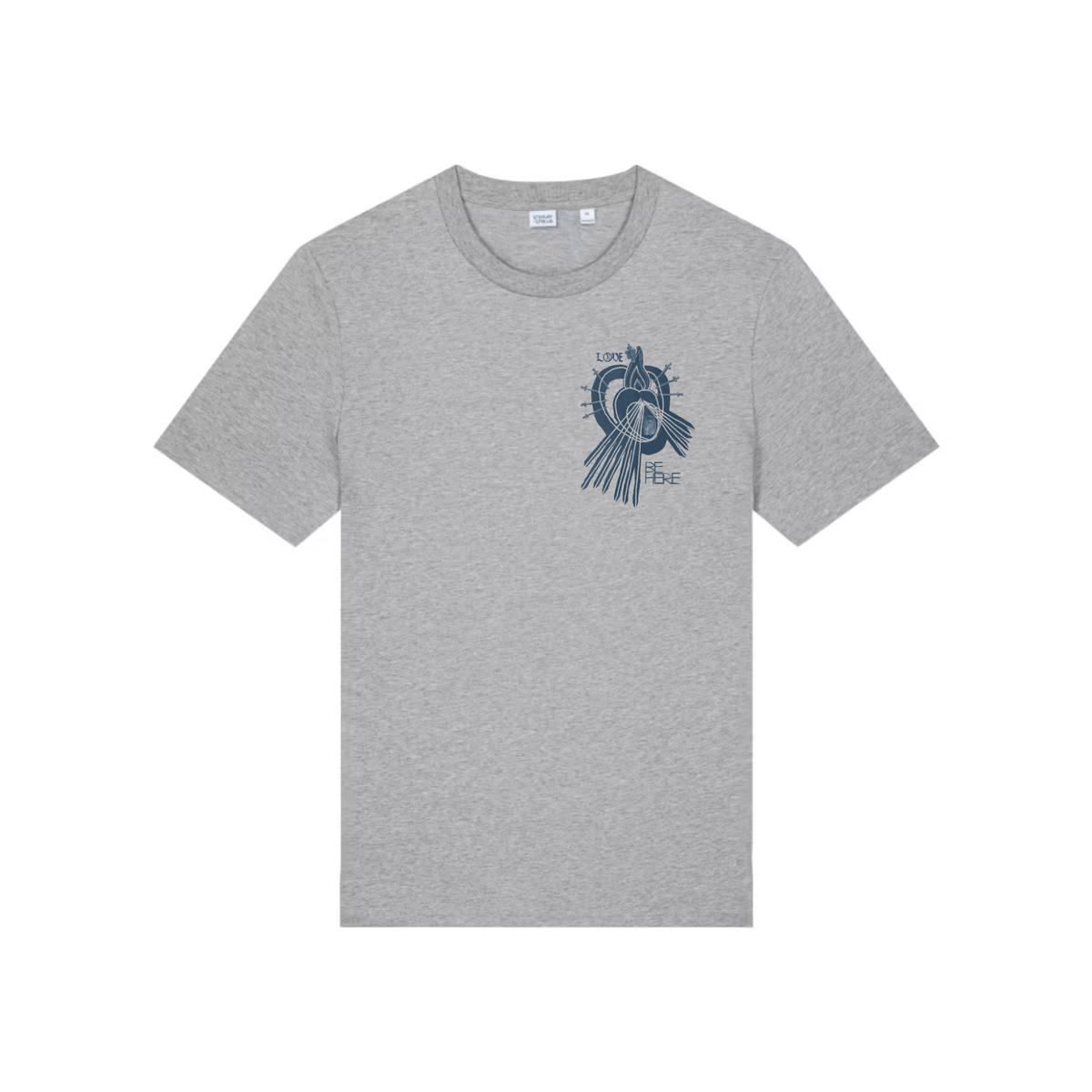 LOVE BE HERE Creator Midweight Organic Tee