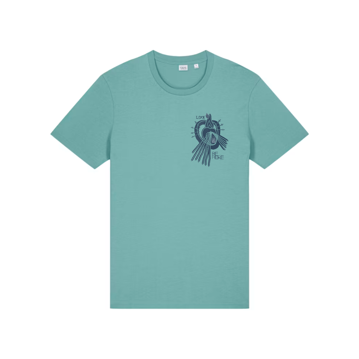 LOVE BE HERE Crafter Lightweight Organic Tee