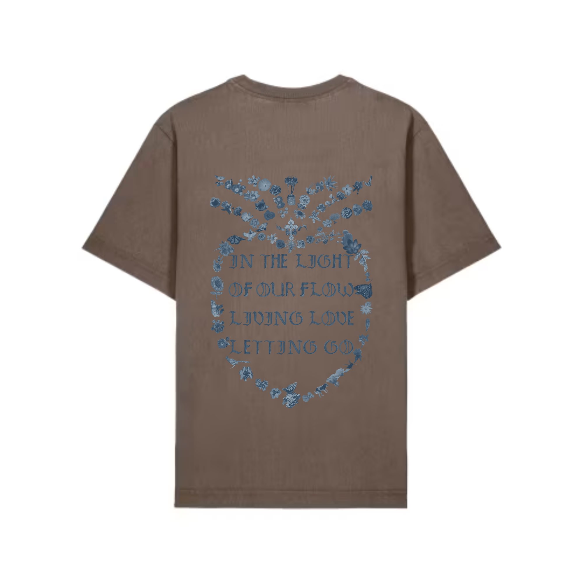 LOVE BE HERE Vintage Garment Dyed Freestyler Organic Heavyweight Tee
