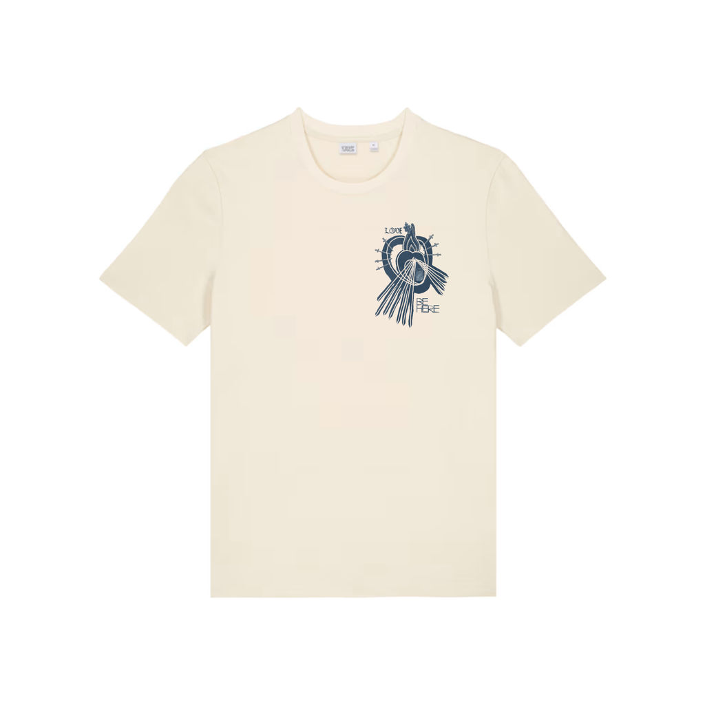 LOVE BE HERE Creator Midweight Organic Tee