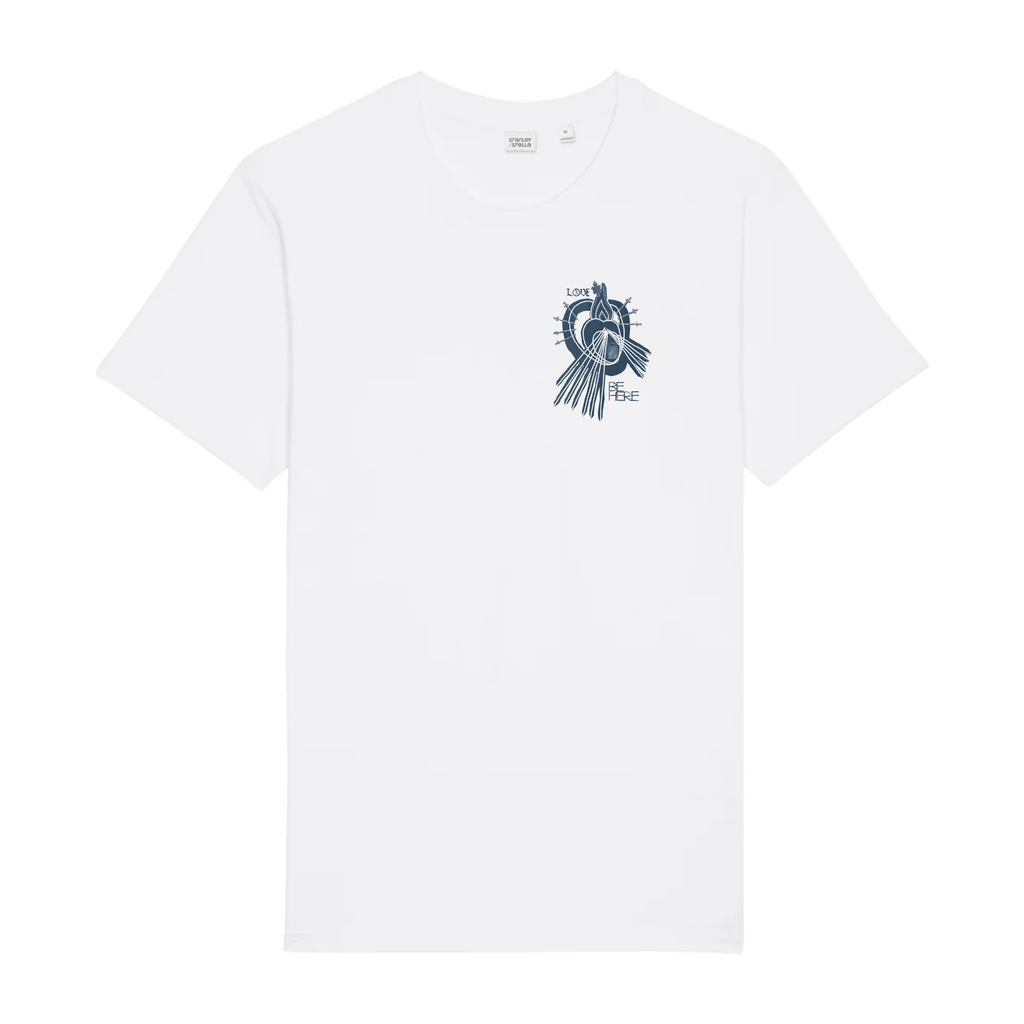 LOVE BE HERE Rocker Midweight Organic Tee