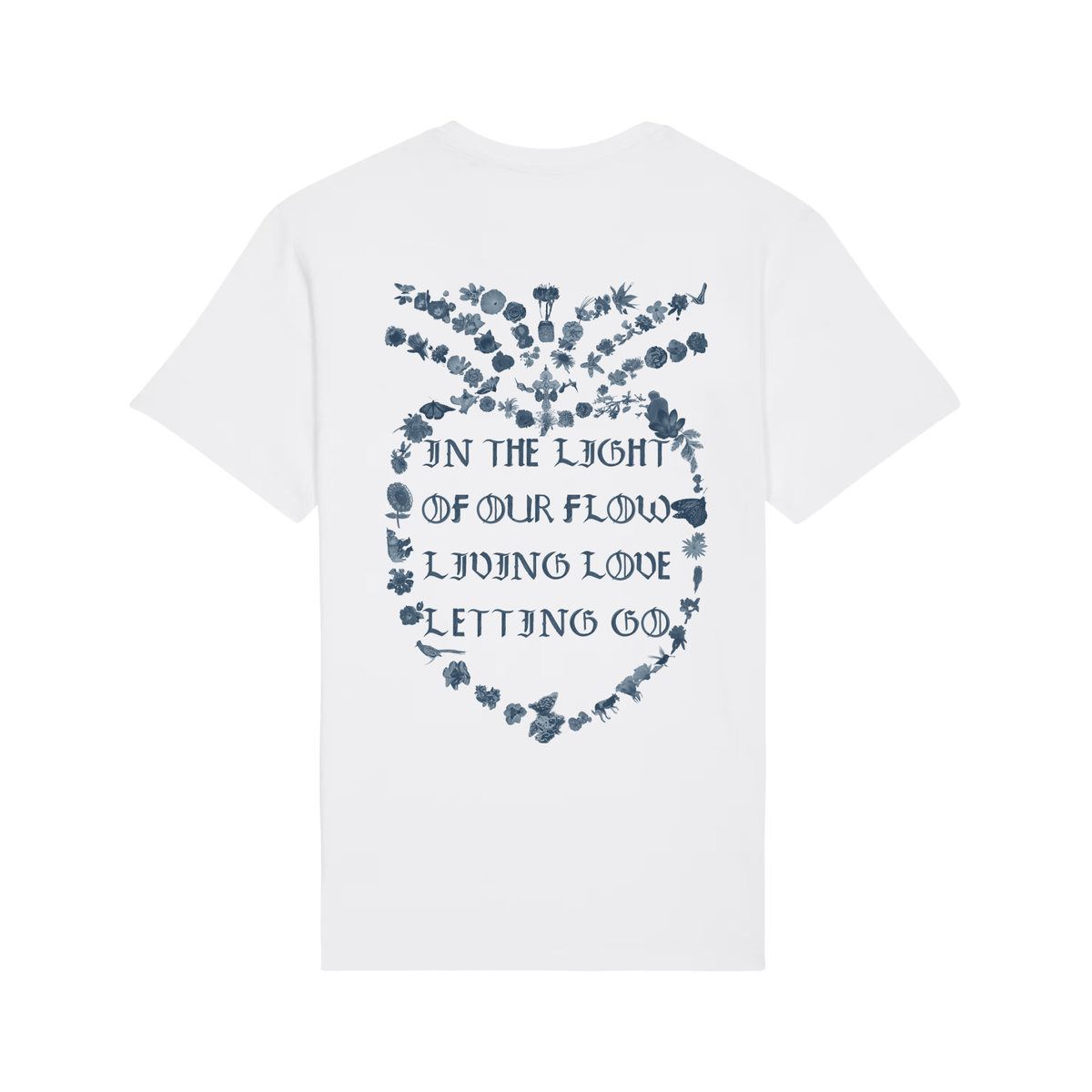 LOVE BE HERE Rocker Midweight Organic Tee