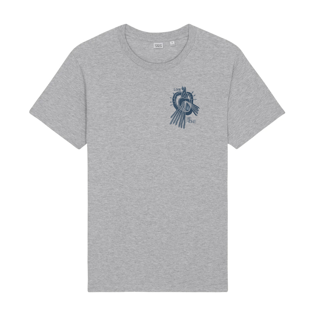LOVE BE HERE Rocker Midweight Organic Tee