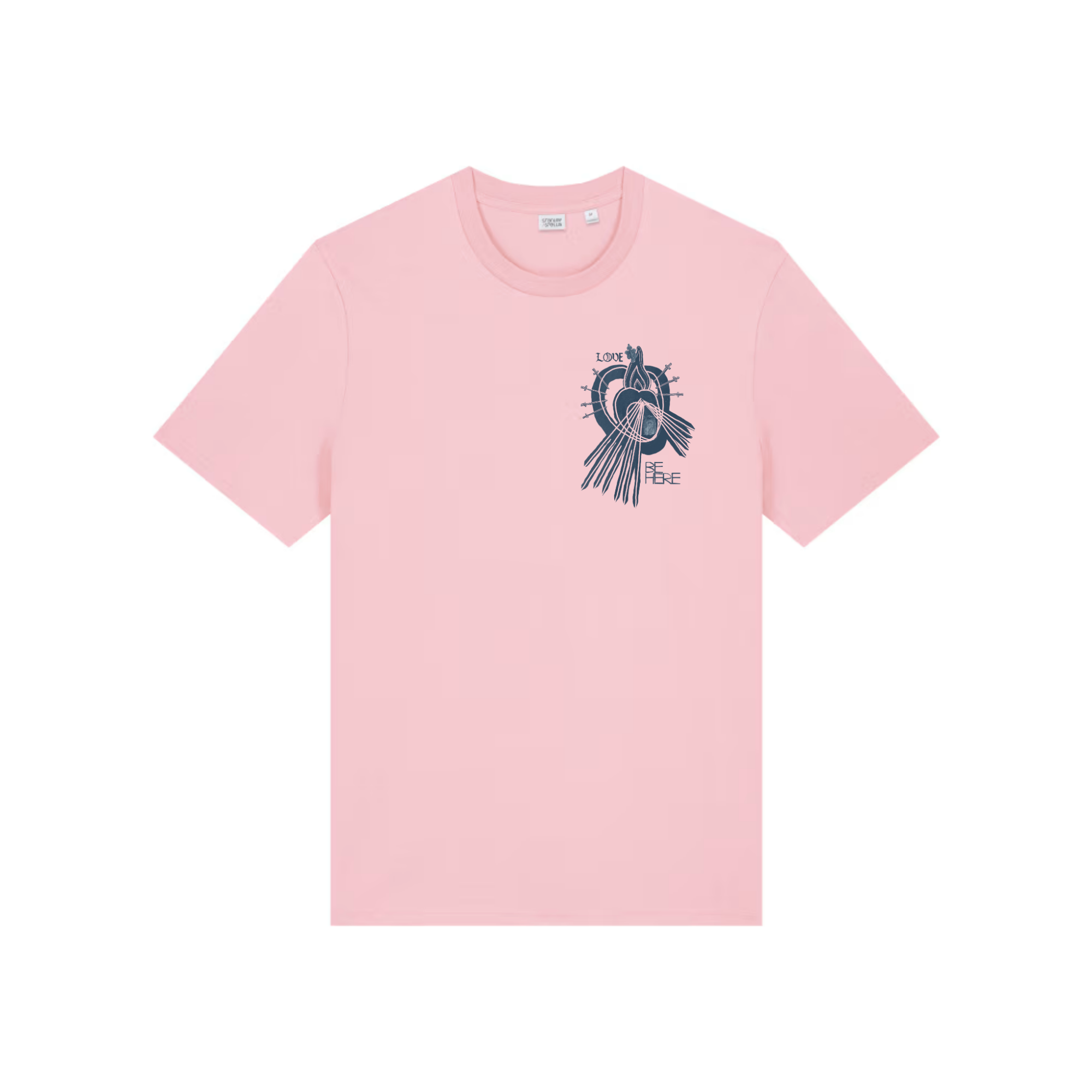 LOVE BE HERE Creator Midweight Organic Tee