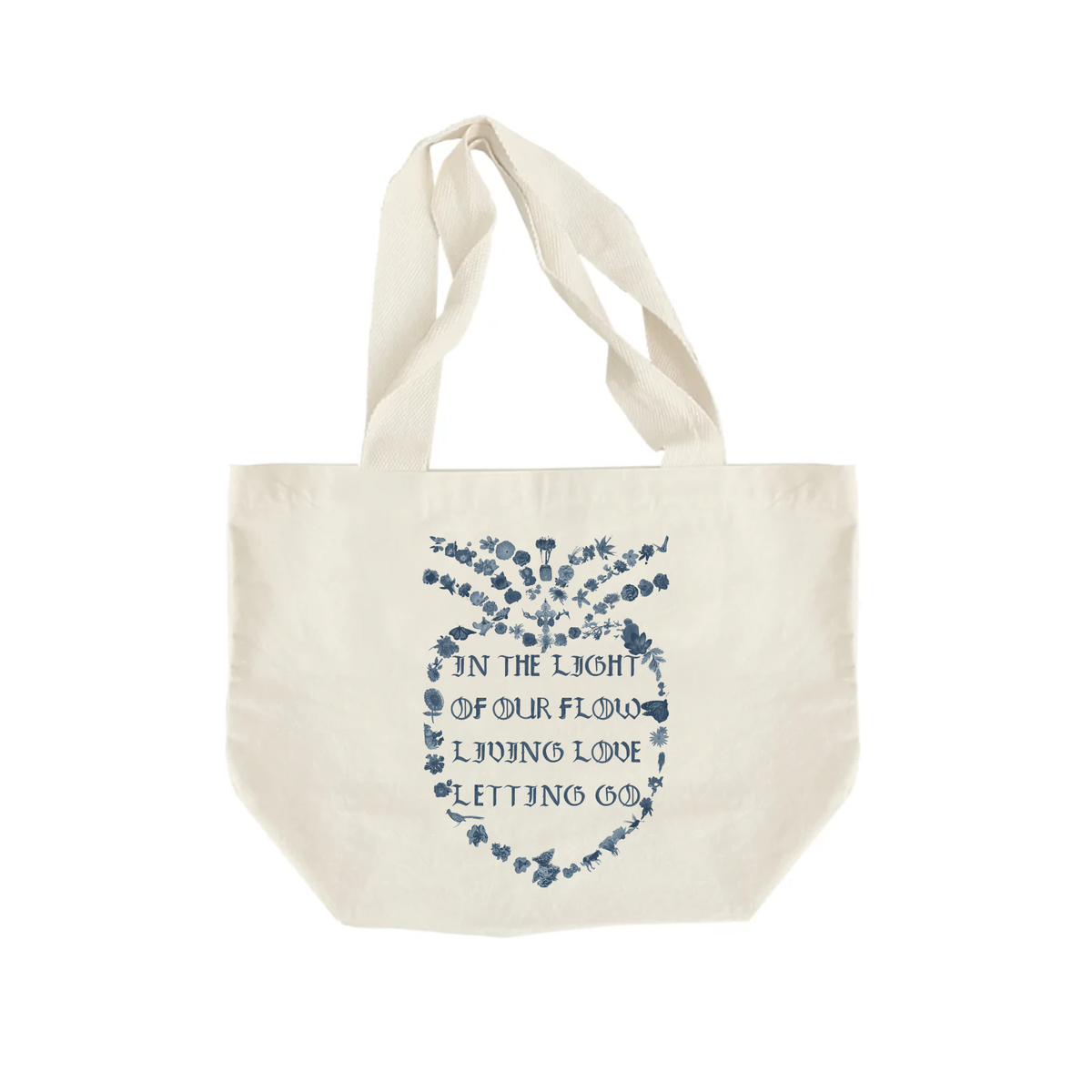 LOVE BE HERE Organic Large Lounge Tote