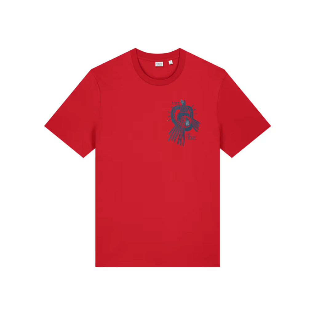 LOVE BE HERE Creator Midweight Organic Tee