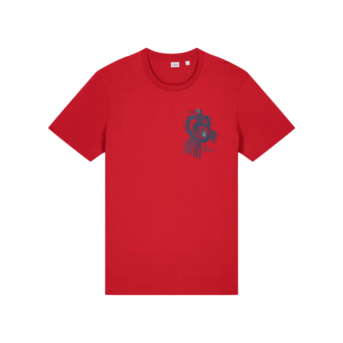 LOVE BE HERE Crafter Lightweight Organic Tee