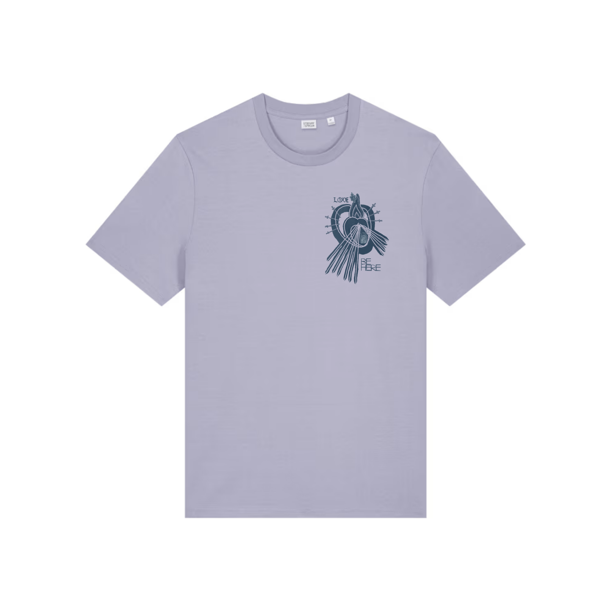 LOVE BE HERE Creator Midweight Organic Tee