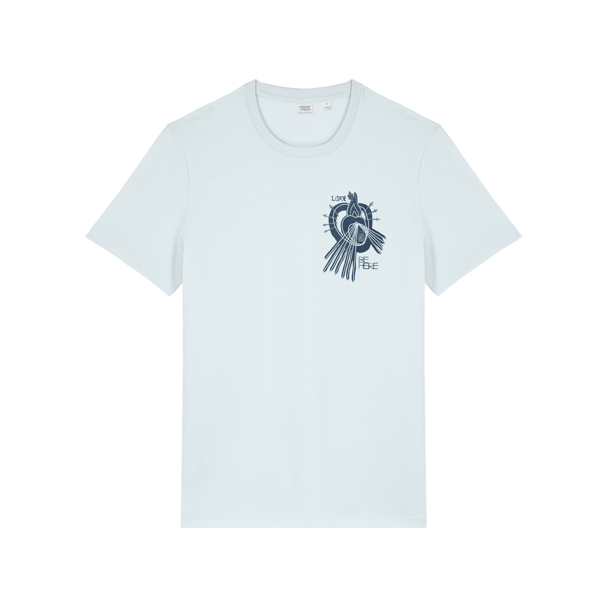 LOVE BE HERE Crafter Lightweight Organic Tee