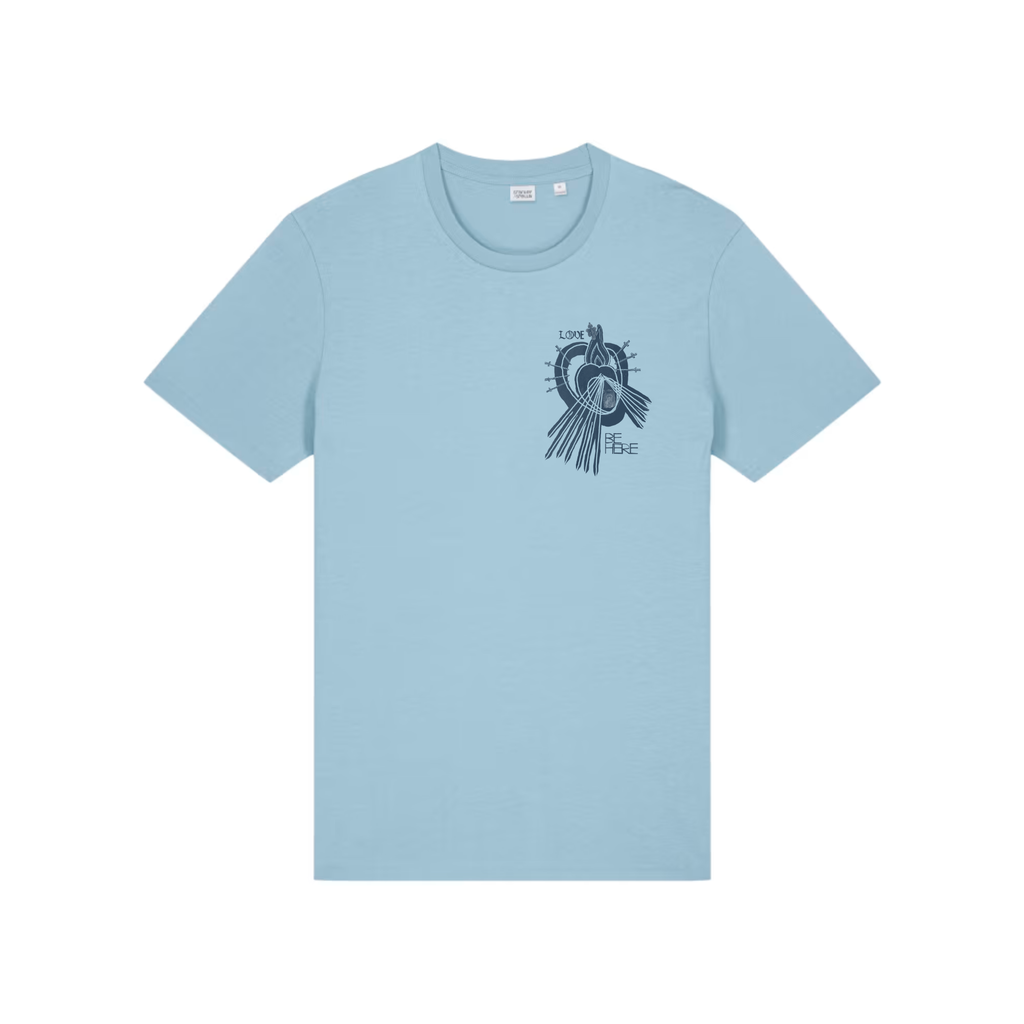 LOVE BE HERE Crafter Lightweight Organic Tee