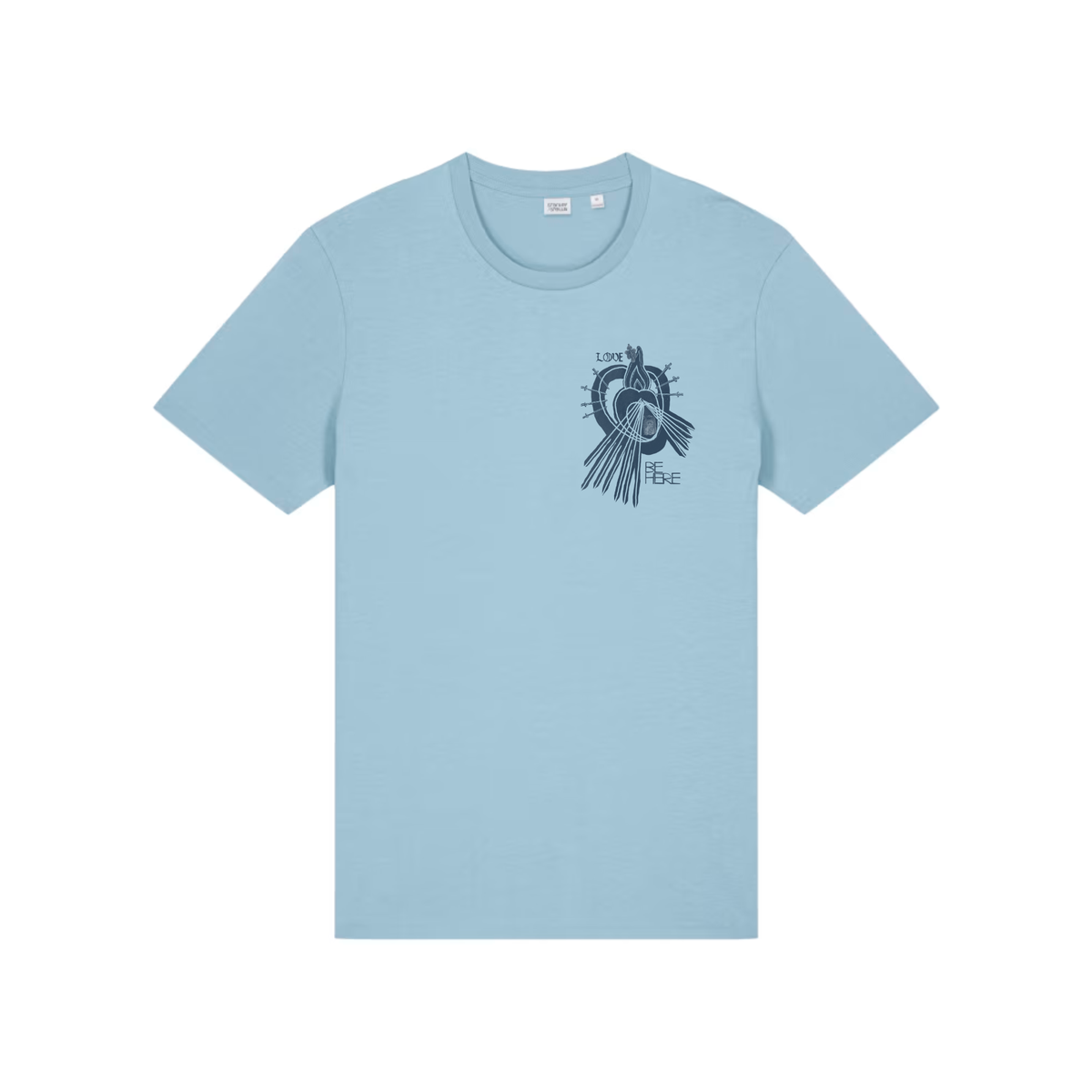 LOVE BE HERE Crafter Lightweight Organic Tee