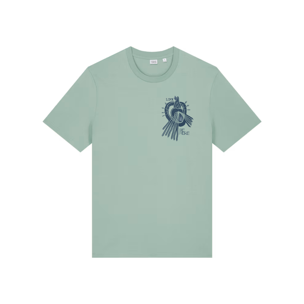 LOVE BE HERE Creator Midweight Organic Tee