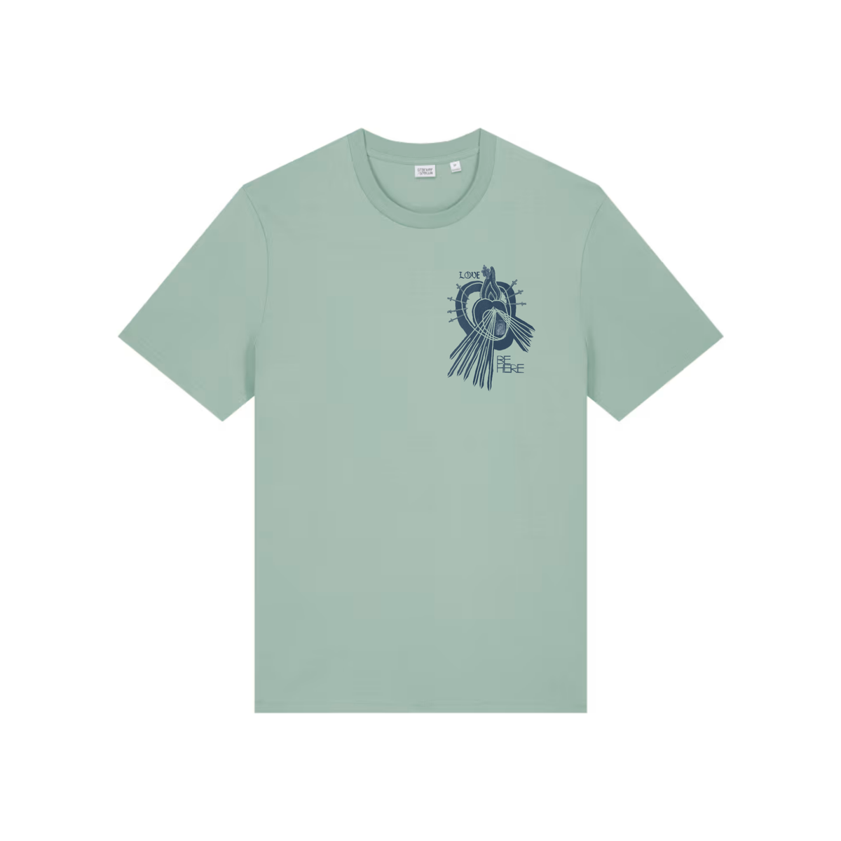 LOVE BE HERE Creator Midweight Organic Tee
