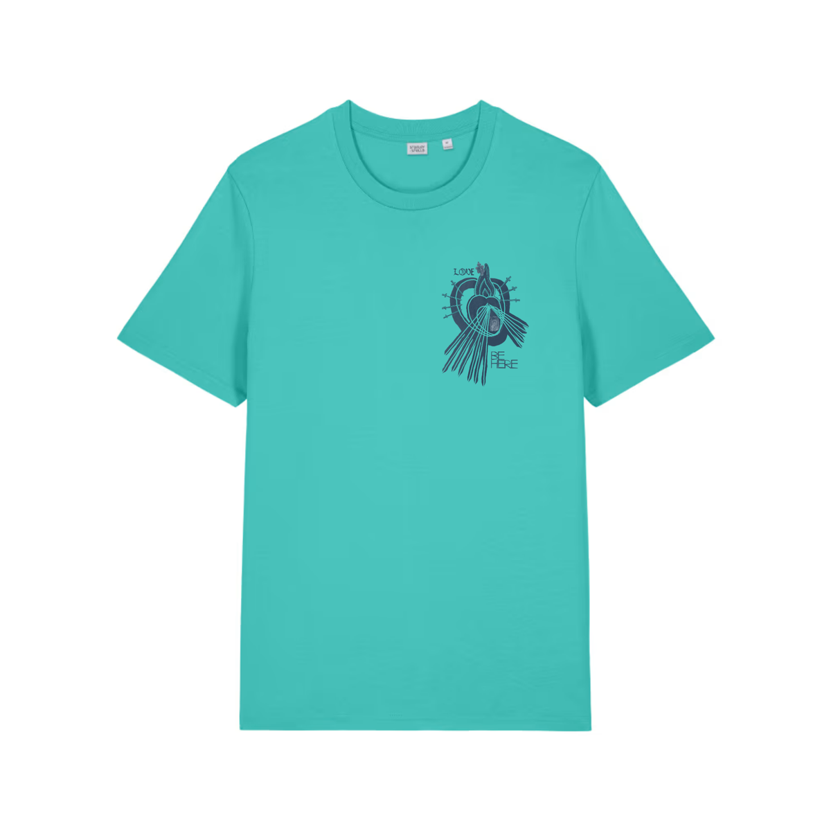 LOVE BE HERE Creator Midweight Organic Tee