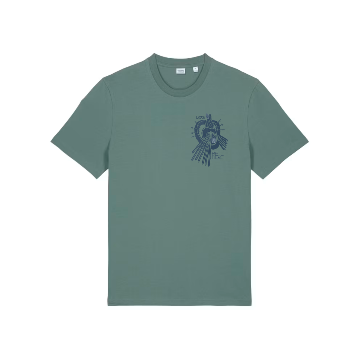 LOVE BE HERE Creator Midweight Organic Tee