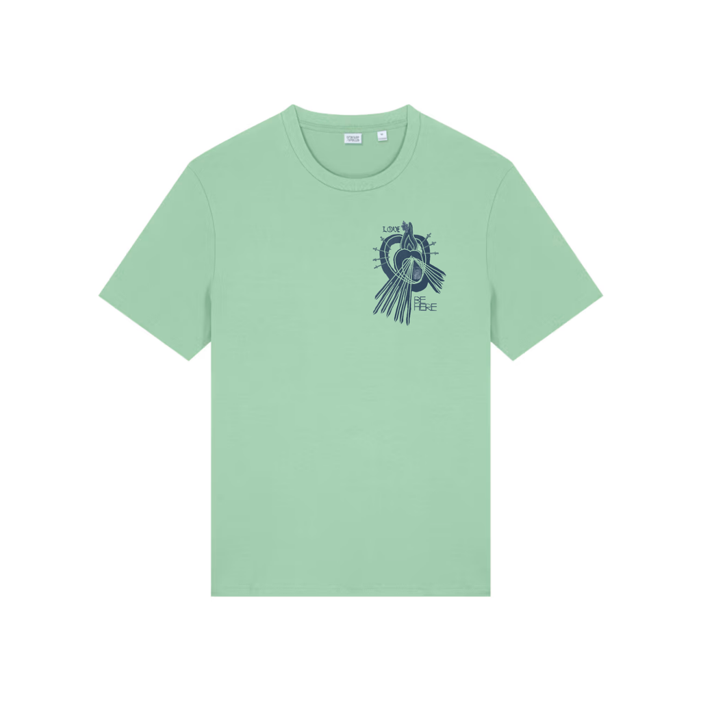 LOVE BE HERE Creator Midweight Organic Tee