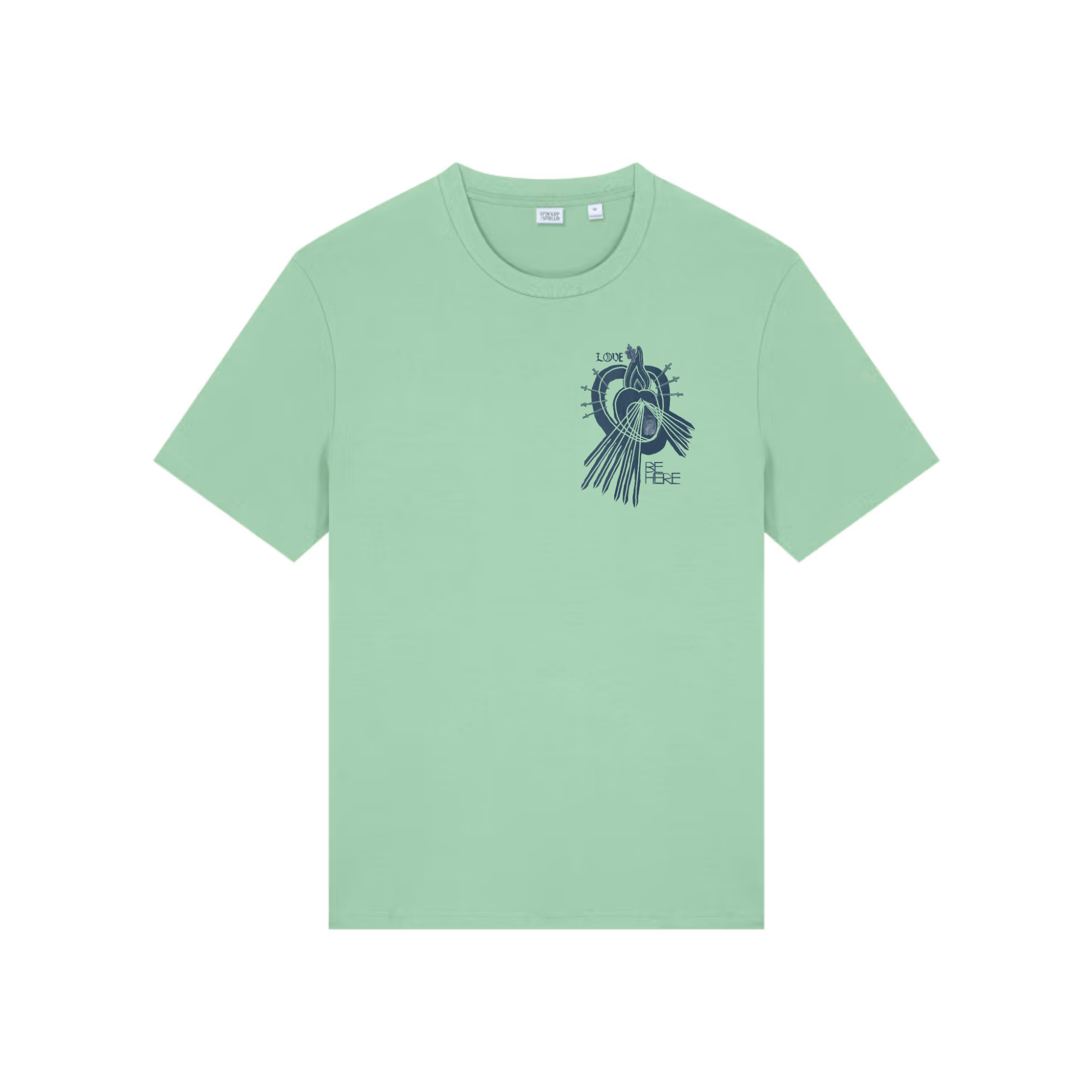 LOVE BE HERE Creator Midweight Organic Tee