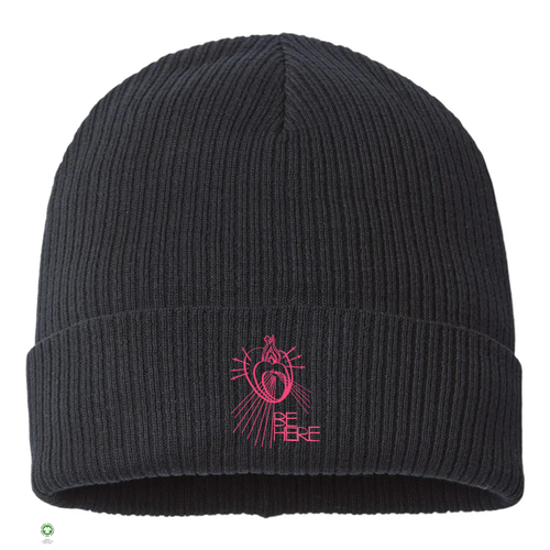 BE HERE Organic Cotton Cuffed Beanie