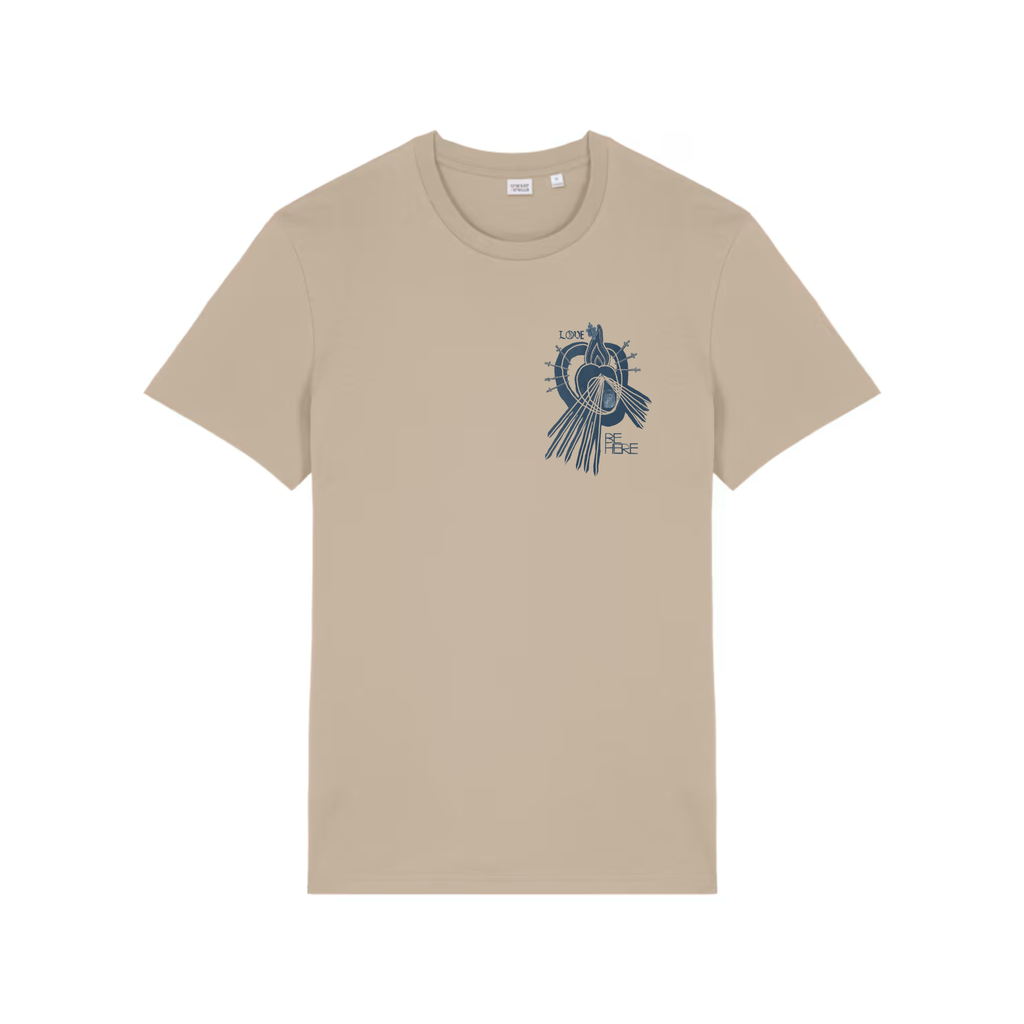 LOVE BE HERE Crafter Lightweight Organic Tee