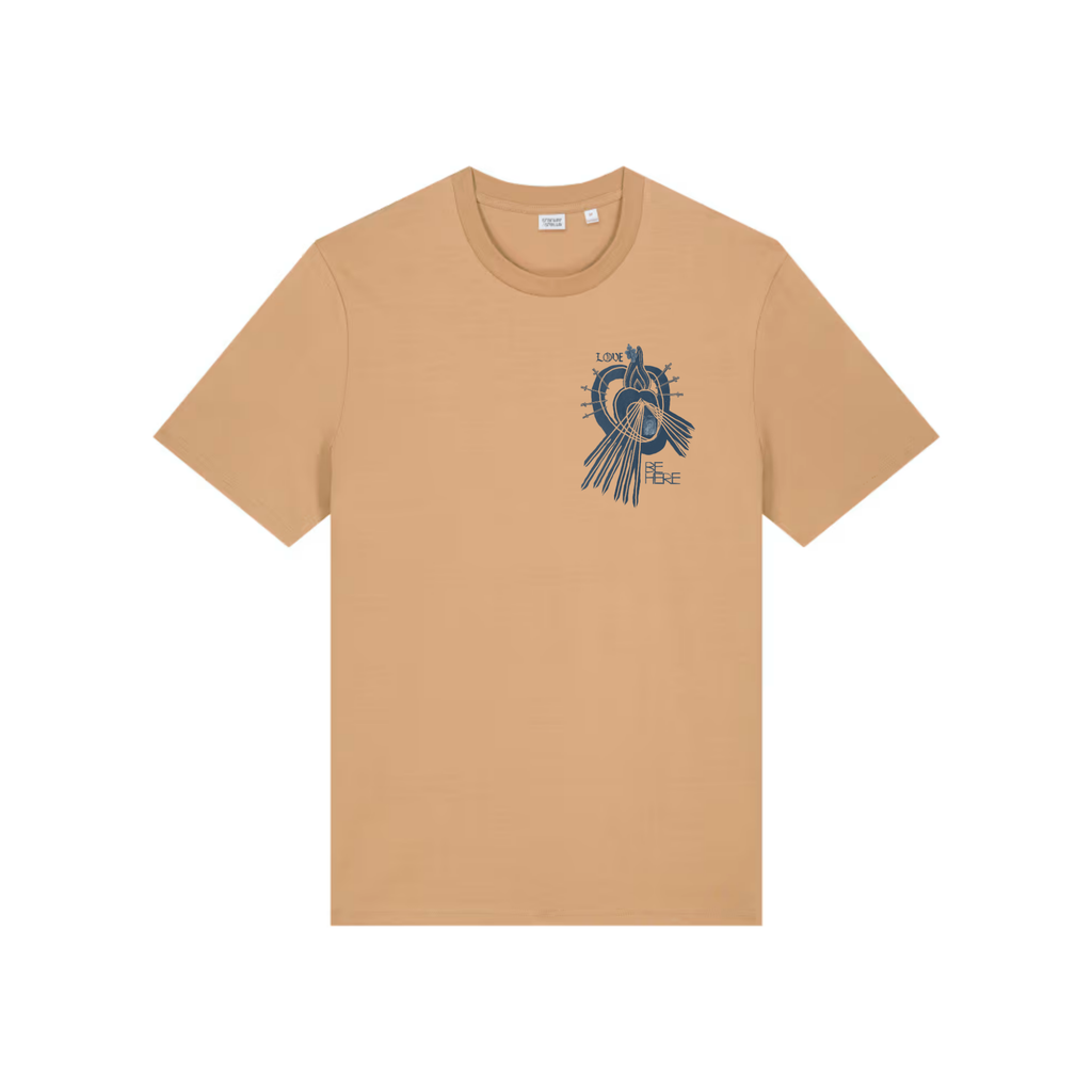 LOVE BE HERE Creator Midweight Organic Tee