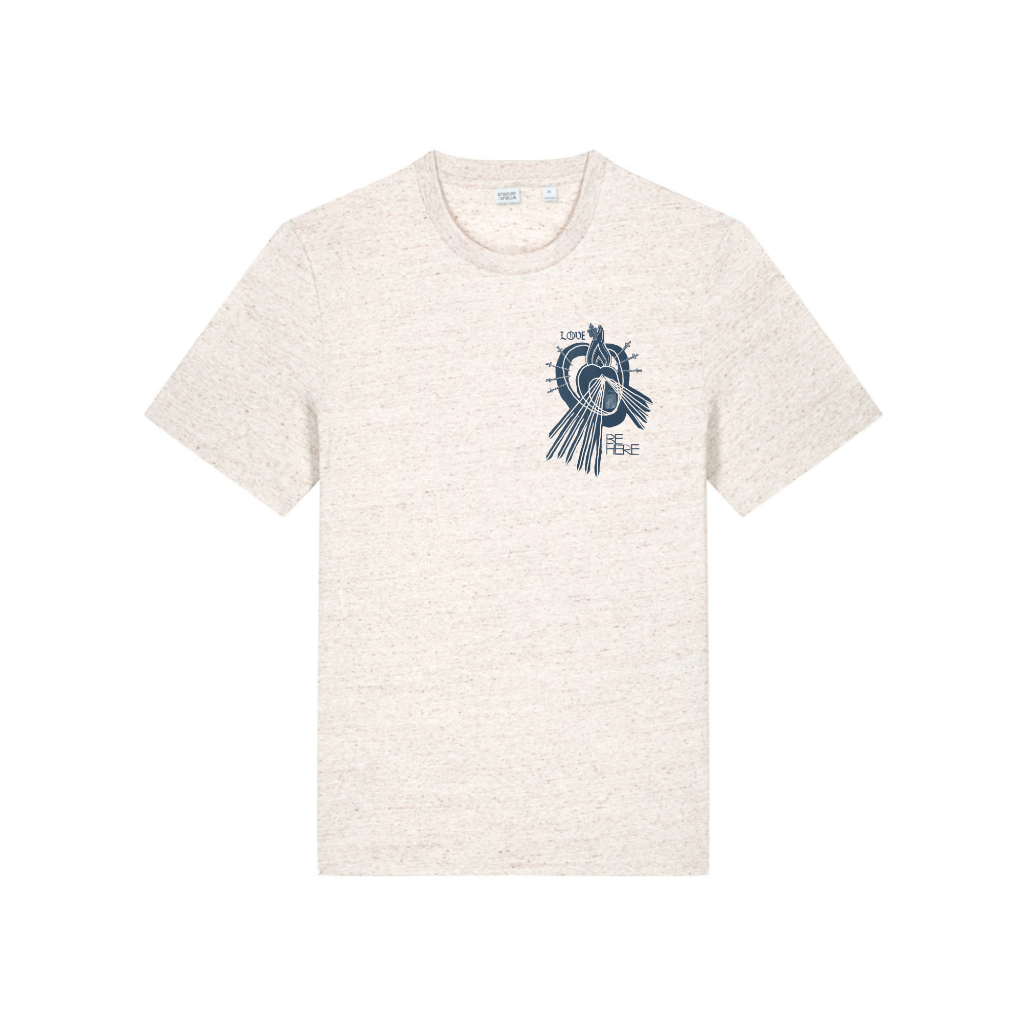 LOVE BE HERE Creator Midweight Organic Tee