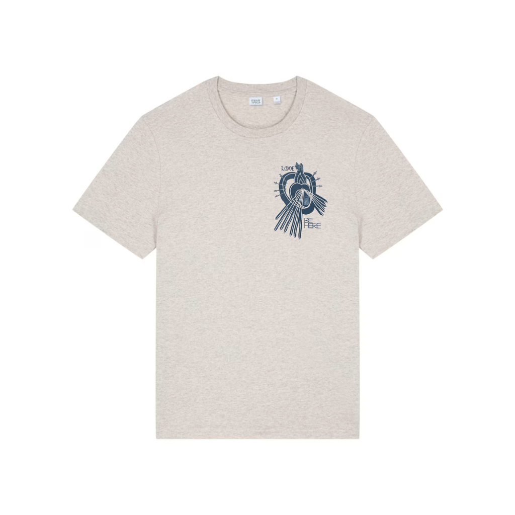 LOVE BE HERE Creator Midweight Organic Tee