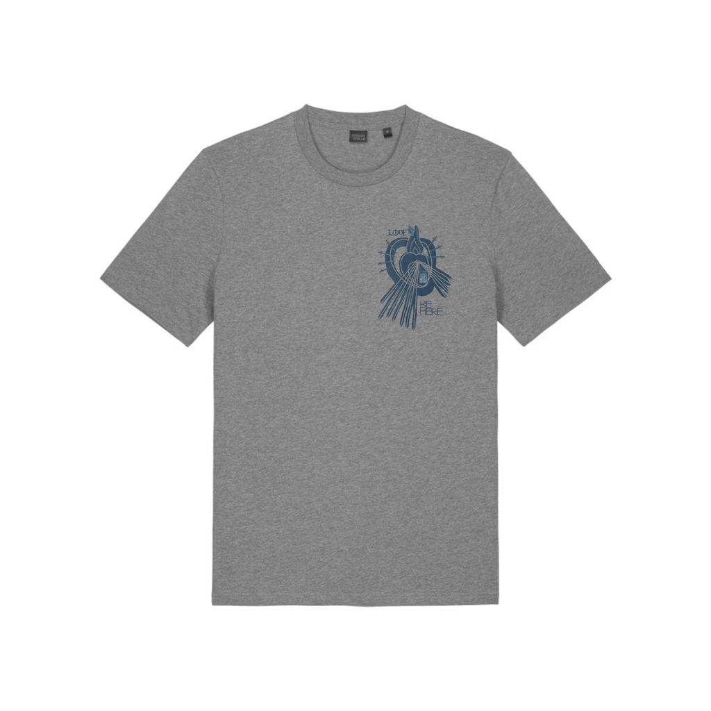 LOVE BE HERE Creator Midweight Organic Tee