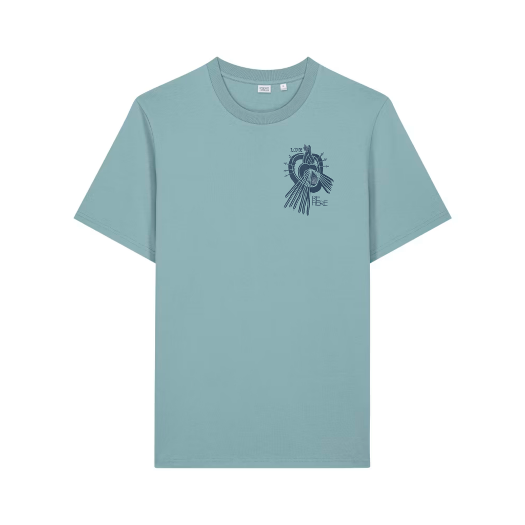 LOVE BE HERE Creator Midweight Organic Tee