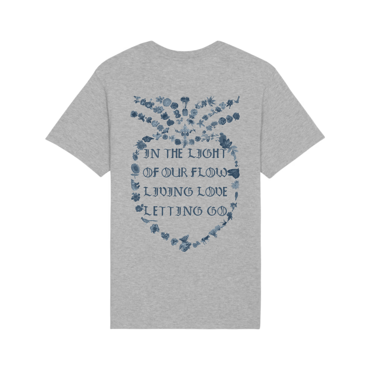 LOVE BE HERE Rocker Midweight Organic Tee